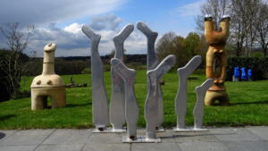 Offener Skulpturen-Garten