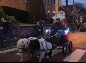 Der Nikolaus in Hauset